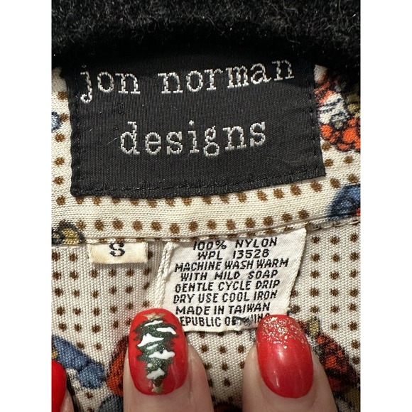 Rare! Vintage Mens Horse Race Print 70s Disco Collar Taiwan Equestrian Derby - Picture 6 of 7